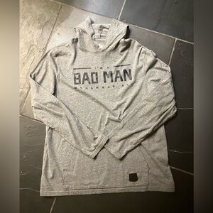 Under Armour Men’s Size XL Gray “I’m A Bad Man” Muhammad Ali Hoodie